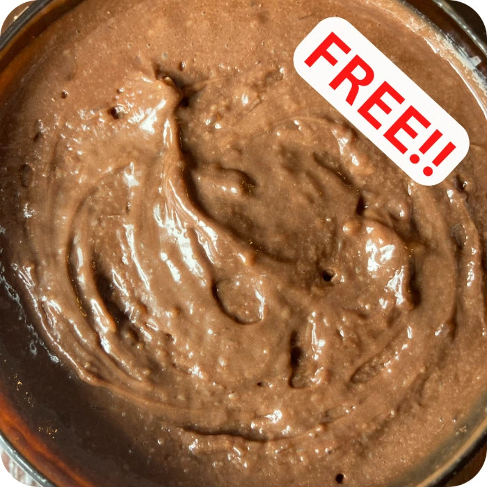 Free sample of choclate body scrubs for our exceptional customers